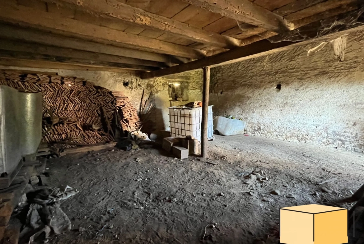 Opportunité de rénovation d'une grange à Belley avec terrain attenant de 153 m² 