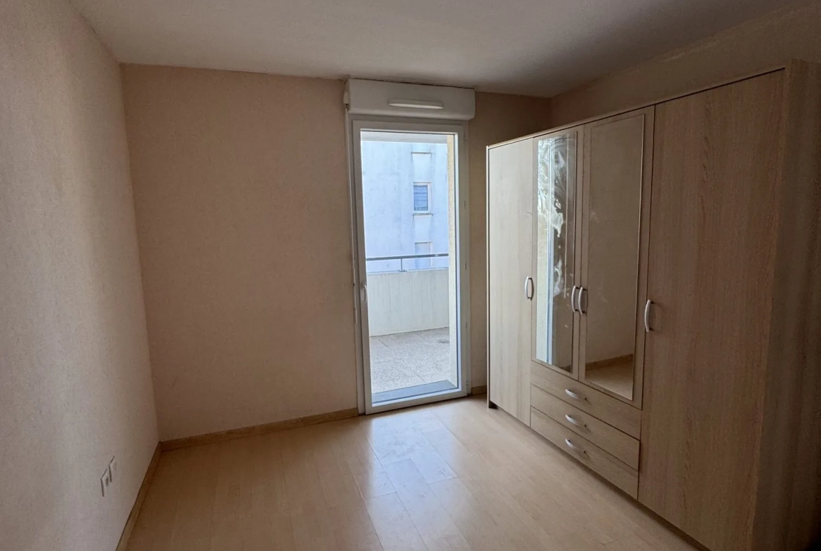 Appartement T2 lumineux avec balcon et garage à Blagnac dans le quartier Andromède 