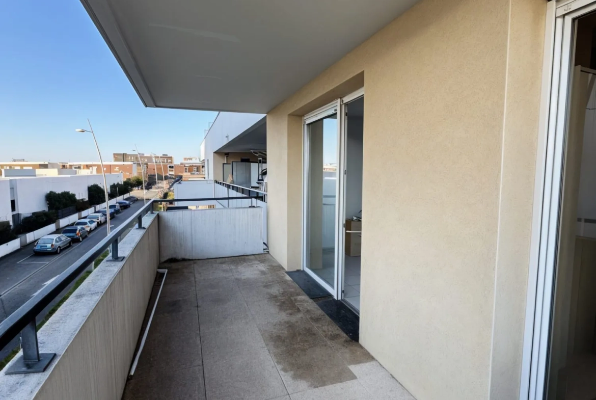 Appartement T2 lumineux avec balcon et garage à Blagnac dans le quartier Andromède 