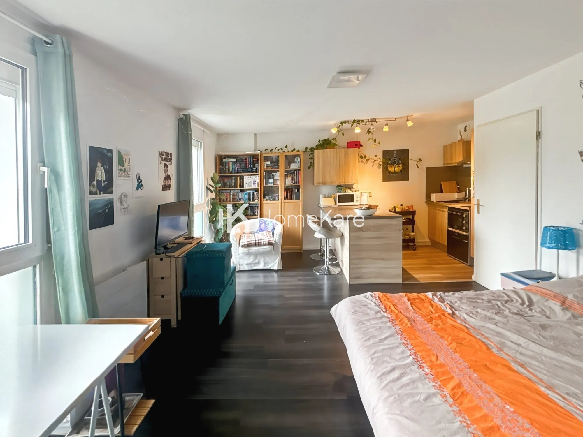 Bel appartement T1 bis lumineux avec parking à Toulouse La Cépière 