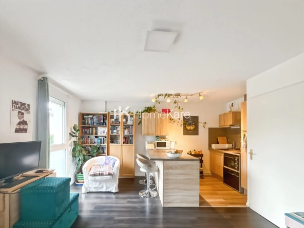 Bel appartement T1 bis lumineux avec parking à Toulouse La Cépière