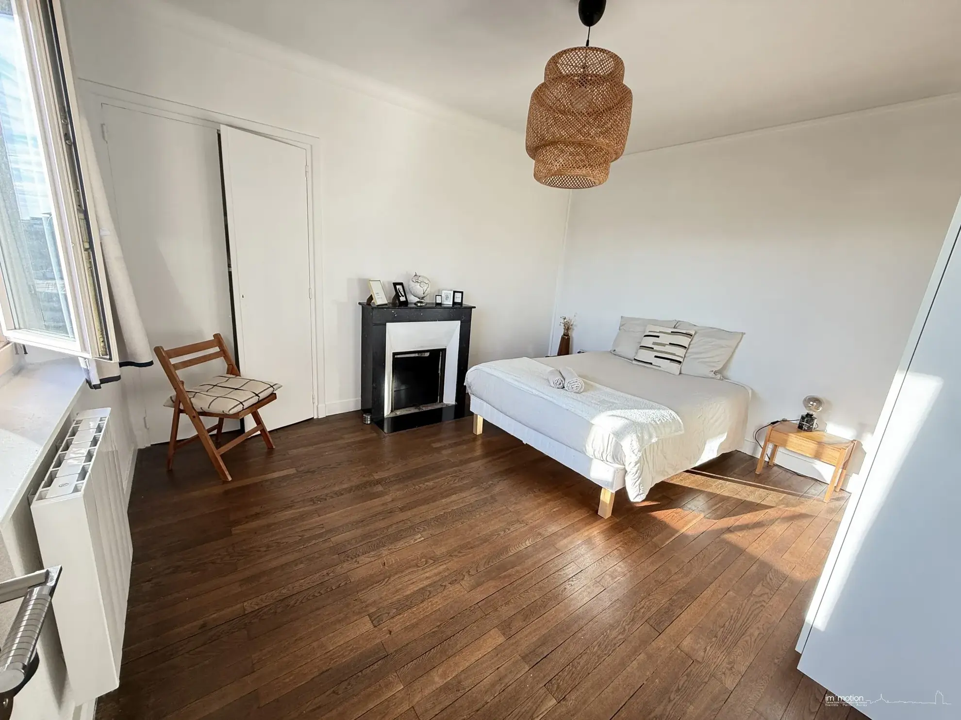 Appartement T2 avec Vue Dégagée au Dernier Étage à Nantes 