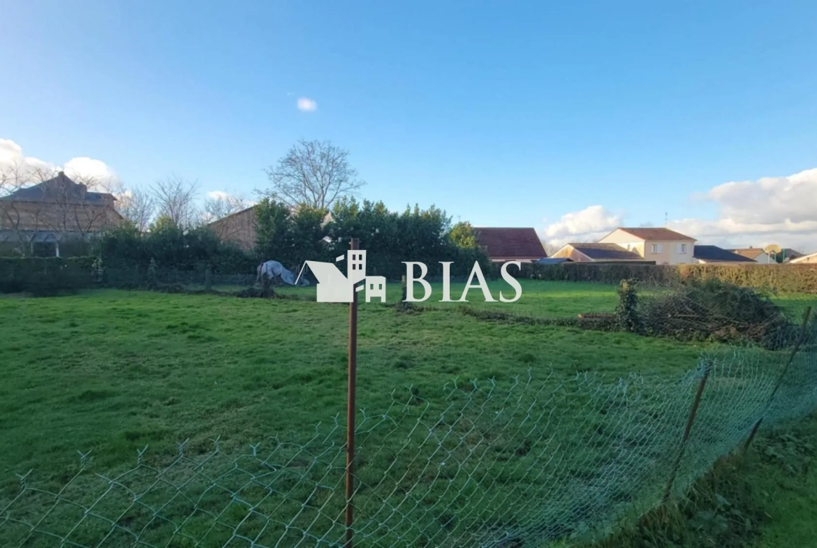 Terrain constructible à vendre près de Duclair - 1200 m² à Saint-Paër 