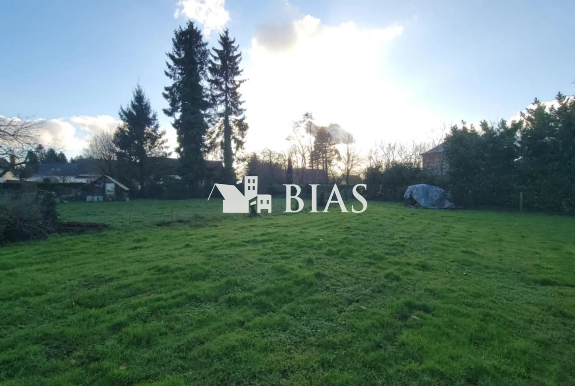 Terrain constructible à vendre près de Duclair - 1200 m² à Saint-Paër 