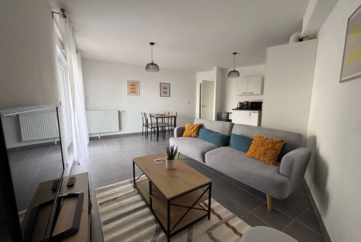 Appartement 62 m² à Brest, résidence sécurisée avec terrasse et garage 