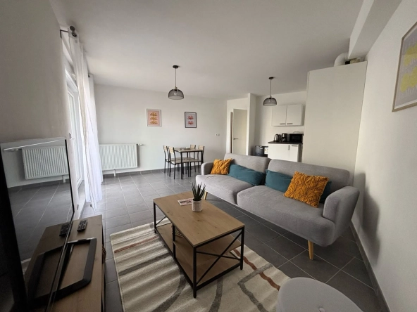 Appartement 62 m² à Brest, résidence sécurisée avec terrasse et garage