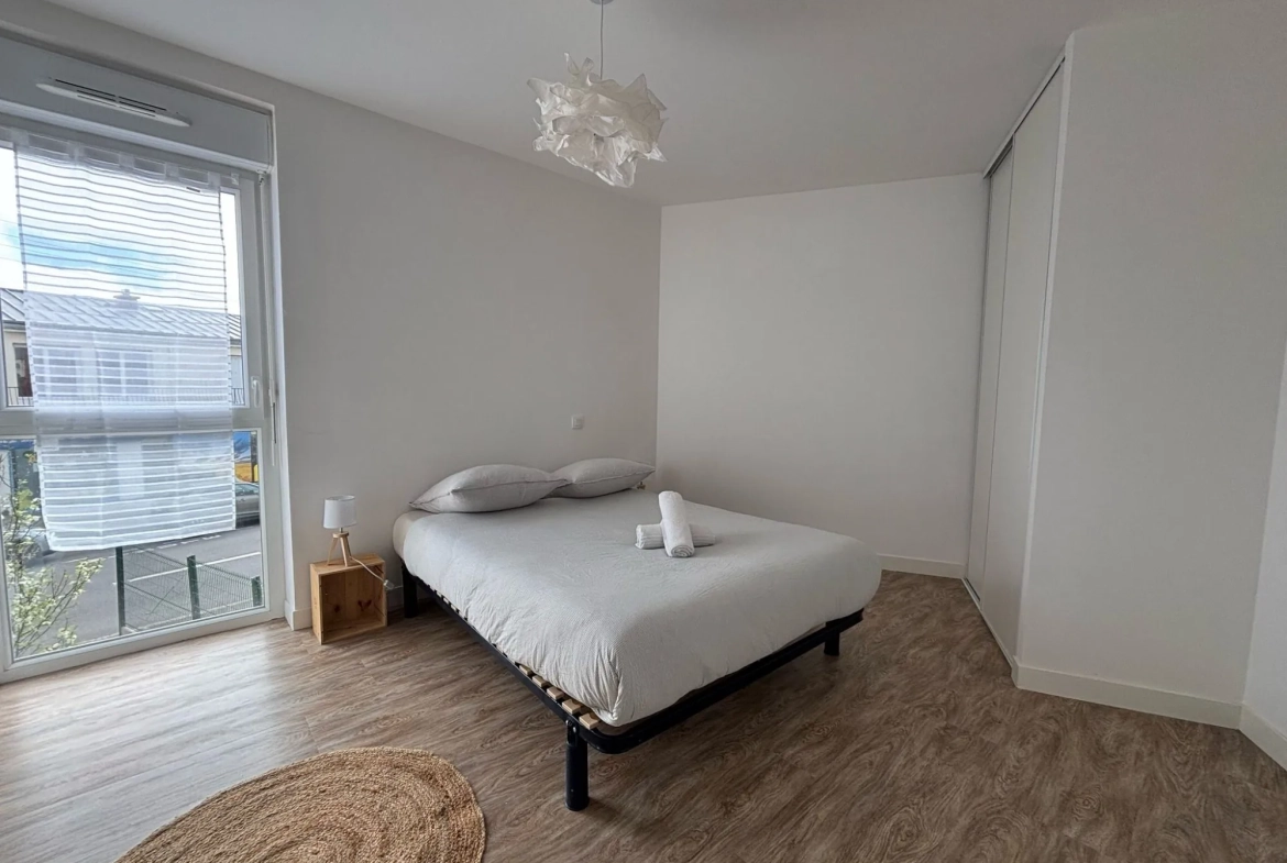 Appartement 62 m² à Brest, résidence sécurisée avec terrasse et garage 