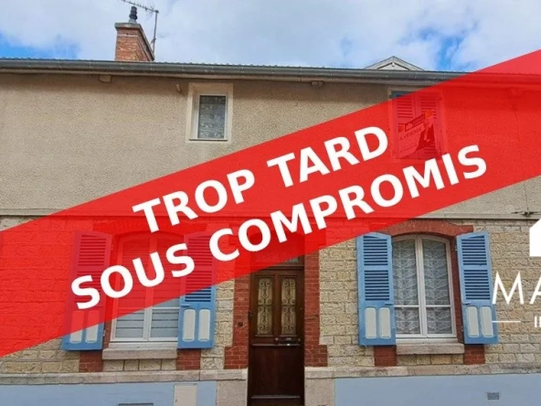 Maison de ville avec garage à Châlons-en-Champagne – Potentiel d'investissement