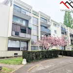 Charmant studio rénové de 24 m² à Rixheim avec vue verdoyante