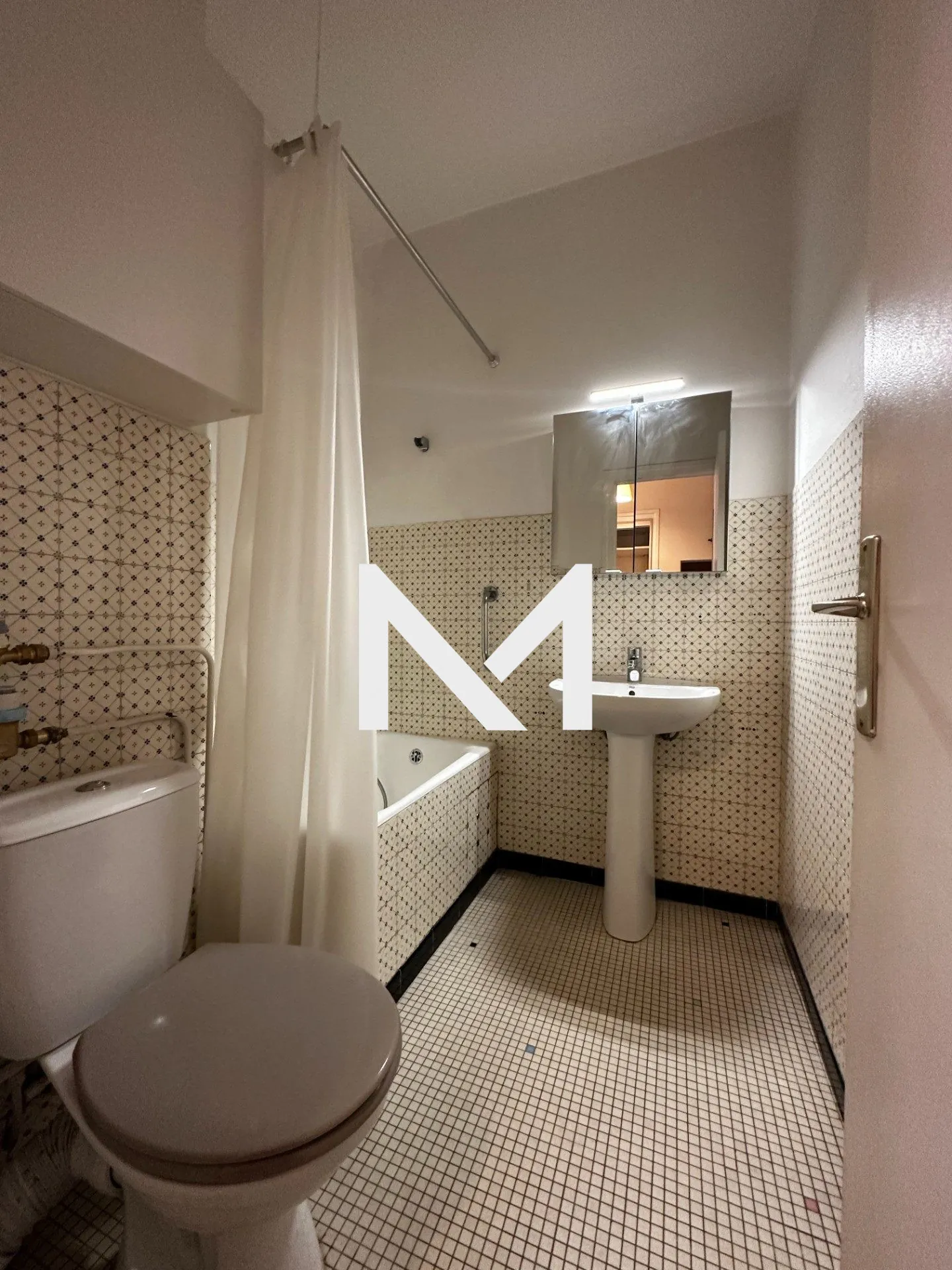 Appartement de 30 m² loué à Grenoble, ascenseur, cave, proche commodités 