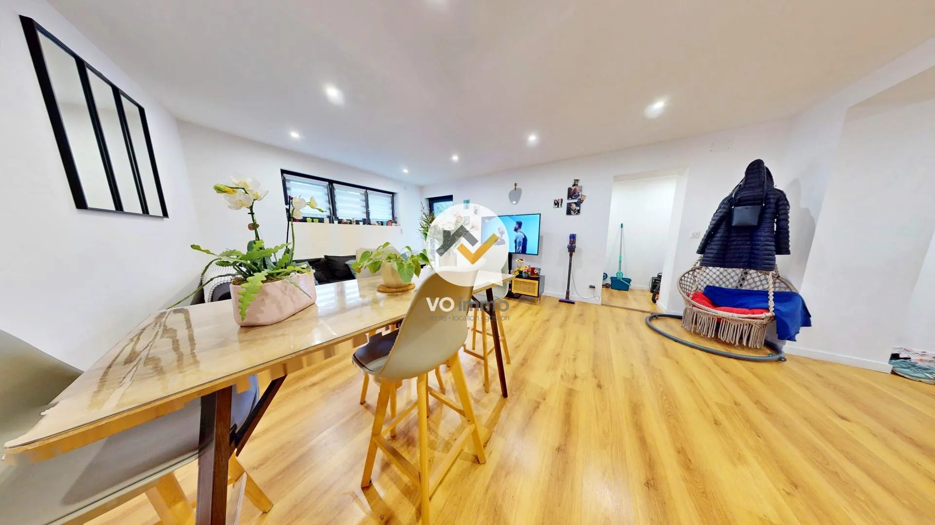 Appartement T3 de luxe avec jardin et terrasse à Guebwiller 