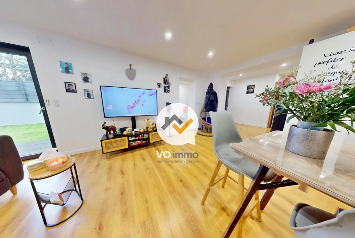 Appartement T3 de luxe avec jardin et terrasse à Guebwiller 