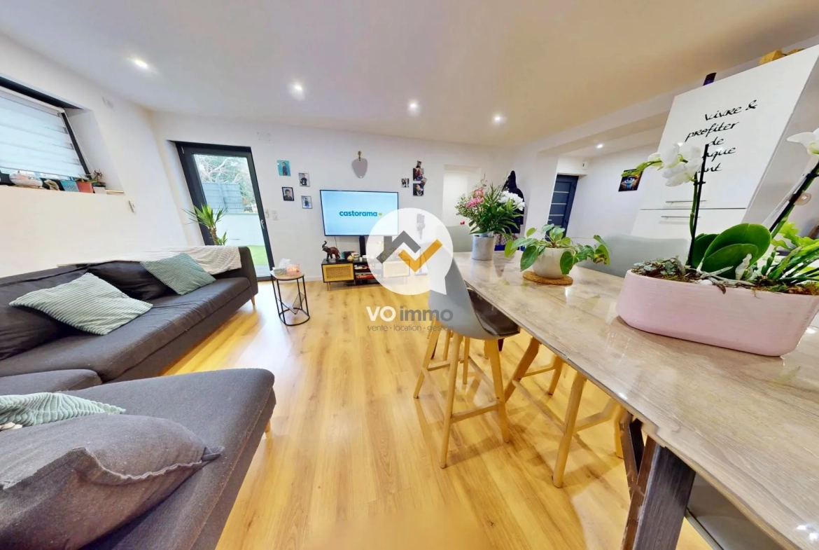 Appartement T3 de luxe avec jardin et terrasse à Guebwiller 