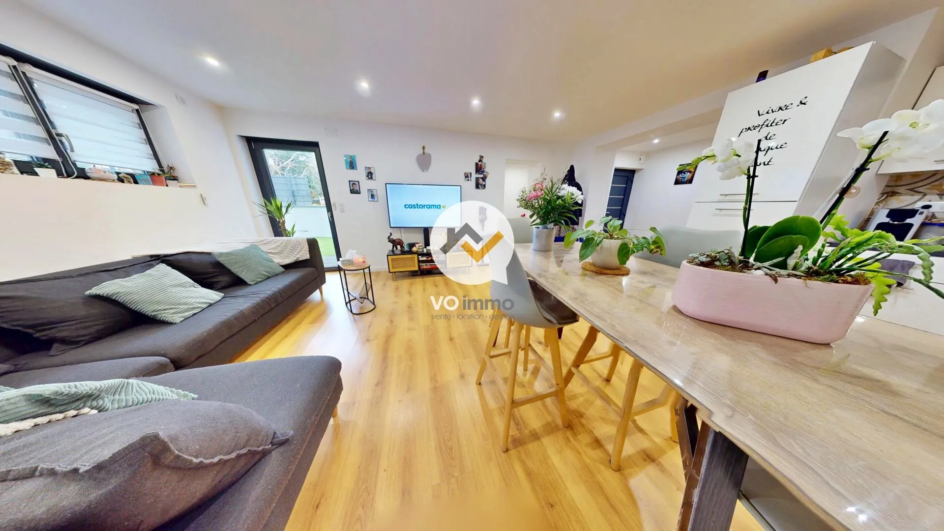 Appartement T3 de luxe avec jardin et terrasse à Guebwiller 