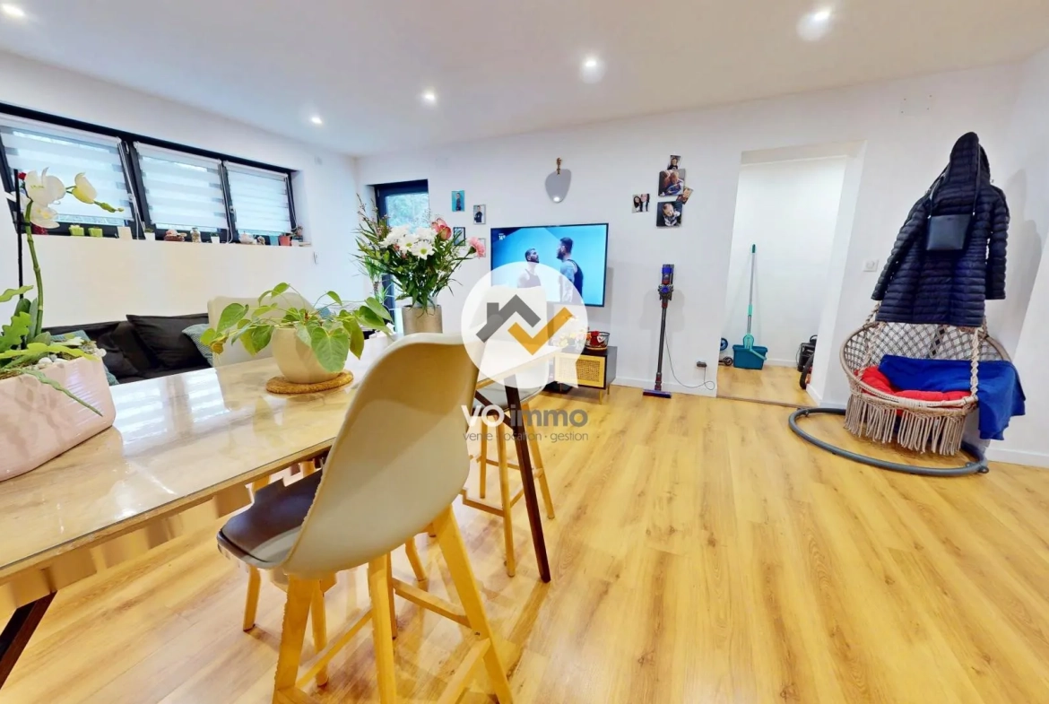 Appartement T3 de luxe avec jardin et terrasse à Guebwiller 