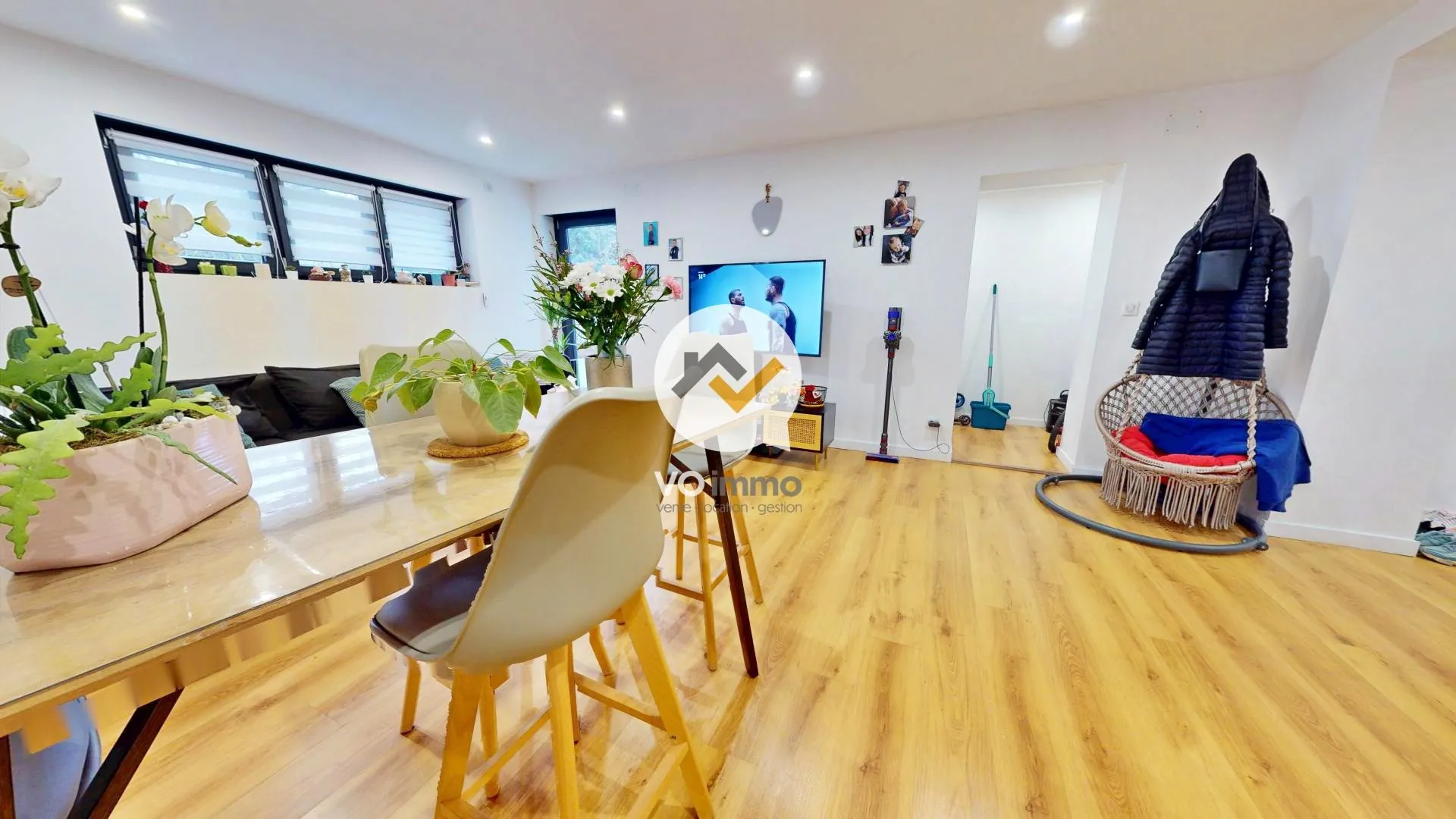 Appartement T3 de luxe avec jardin et terrasse à Guebwiller 