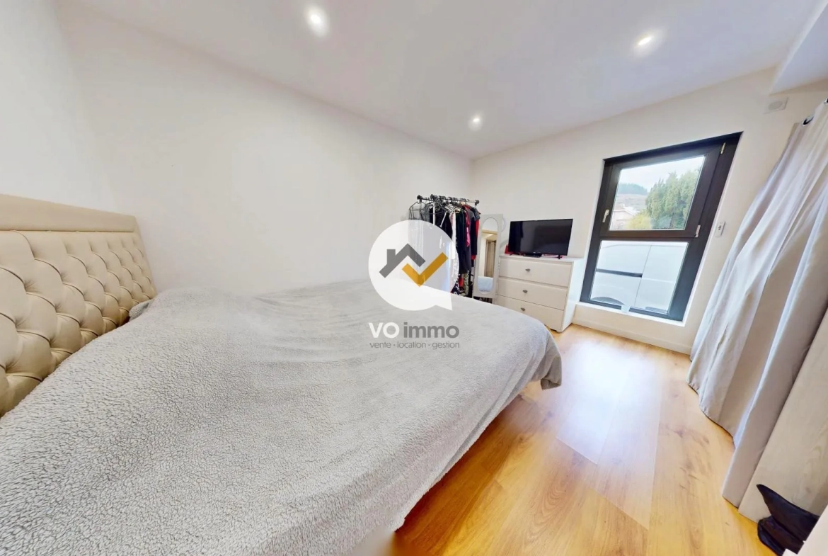 Appartement T3 de luxe avec jardin et terrasse à Guebwiller 