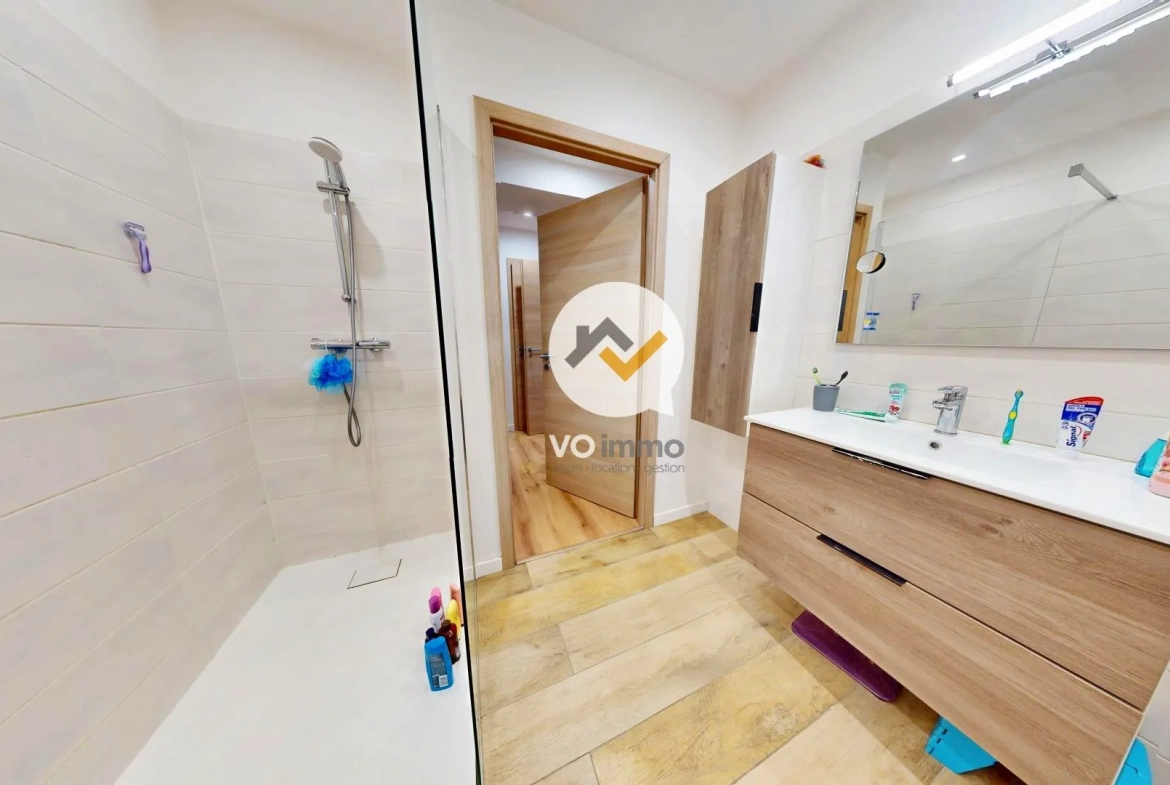 Appartement T3 de luxe avec jardin et terrasse à Guebwiller 