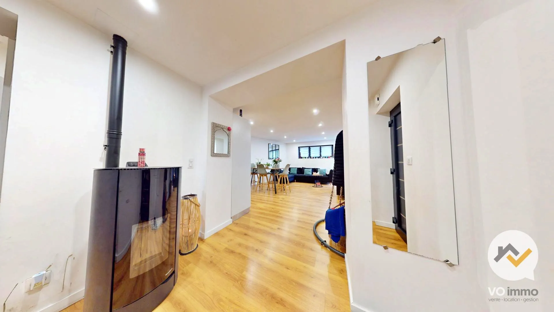 Appartement T3 de luxe avec jardin et terrasse à Guebwiller 