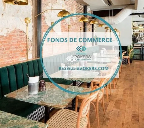 Fonds de commerce à vendre - Restaurant d'angle 53m² à Levallois-Perret