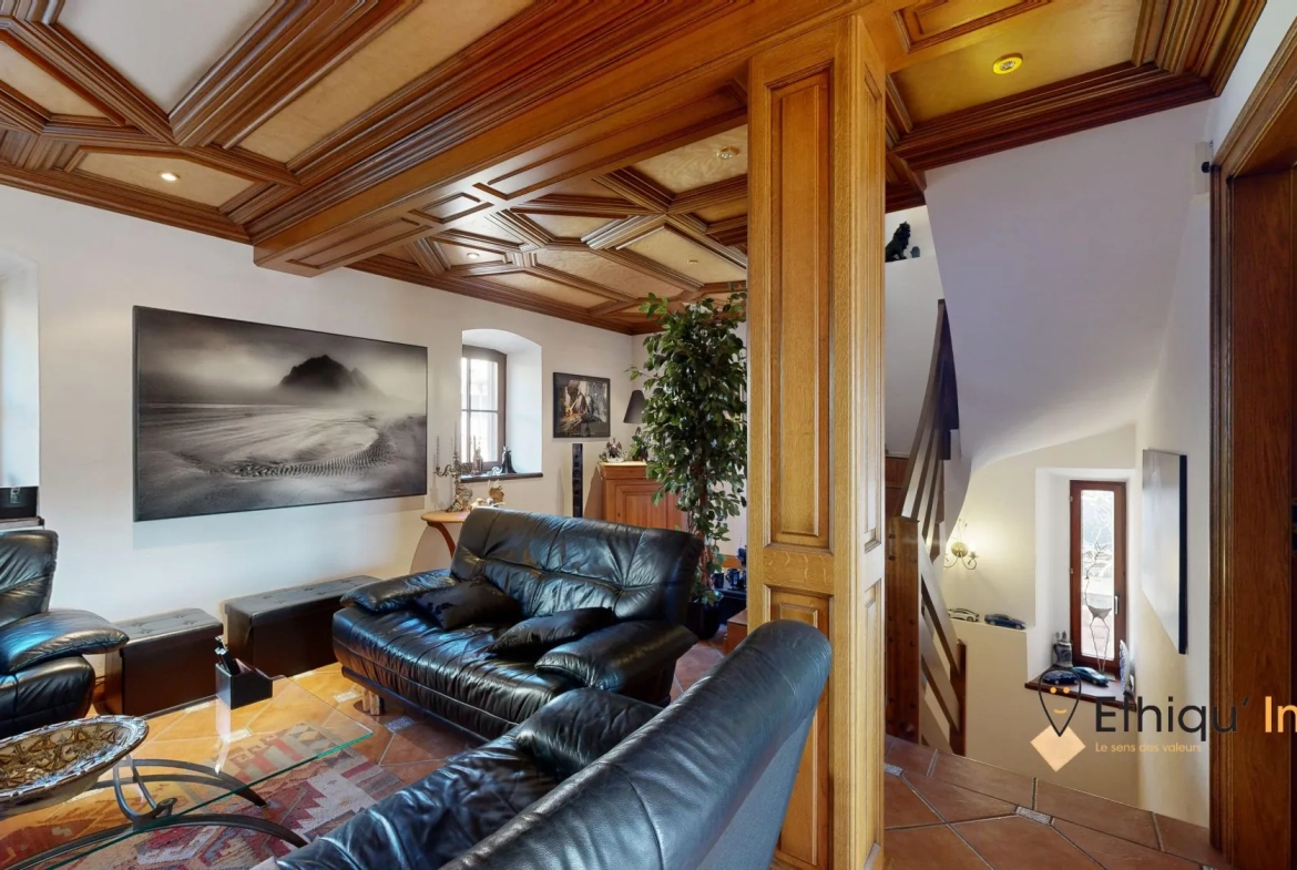 Belle maison rénovée avec vue imprenable à La Petite Pierre 