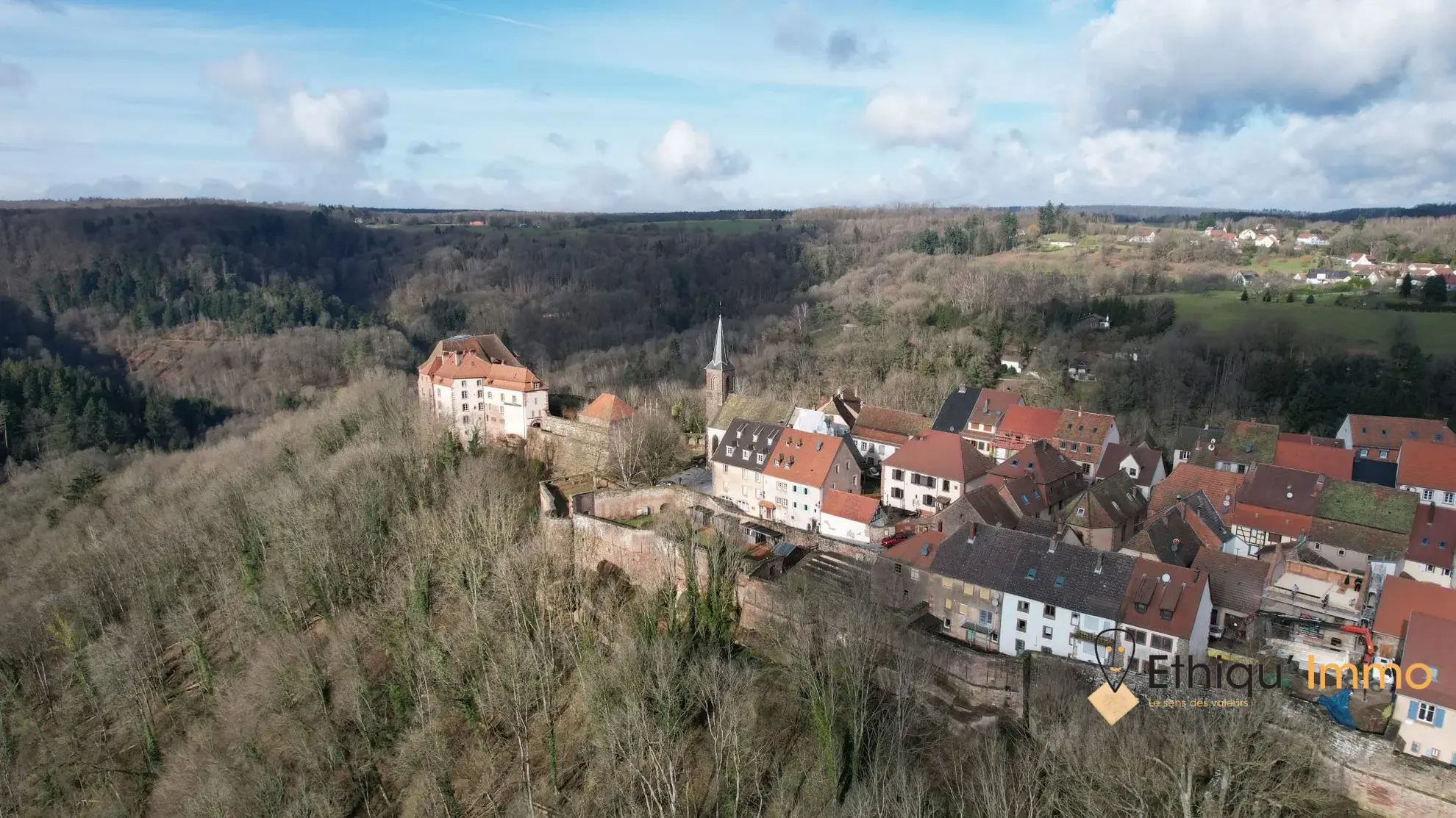 Belle maison rénovée avec vue imprenable à La Petite Pierre 
