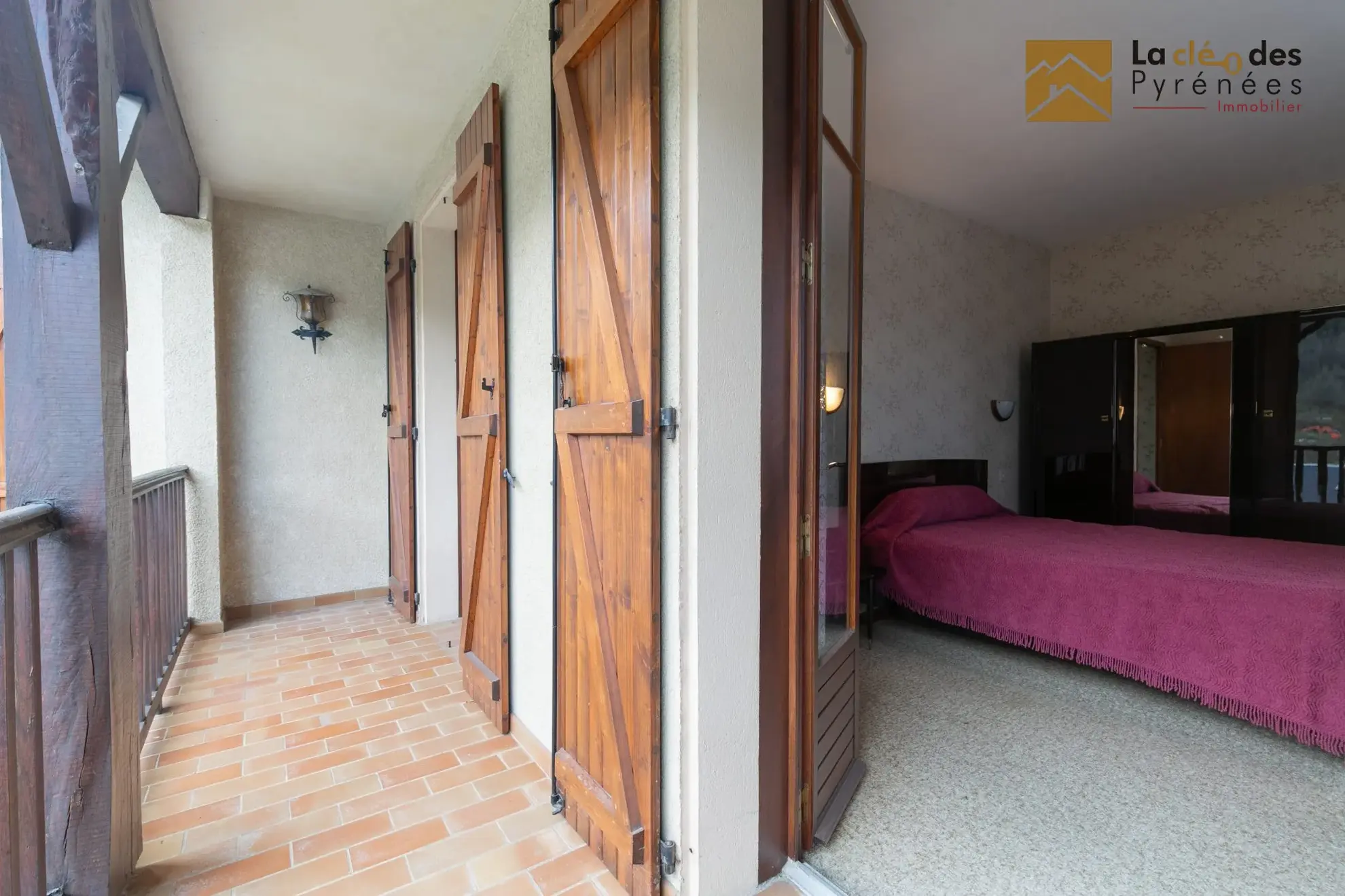 Maison à rénover de 6 pièces avec cour et garage à Cadéac, Vallée d'Aure 