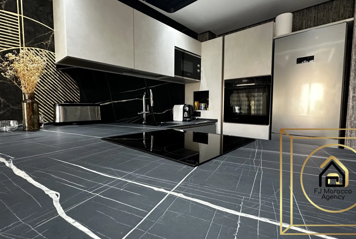 Vente appartement T2 meublé avec piscine et parking à Marrakech 