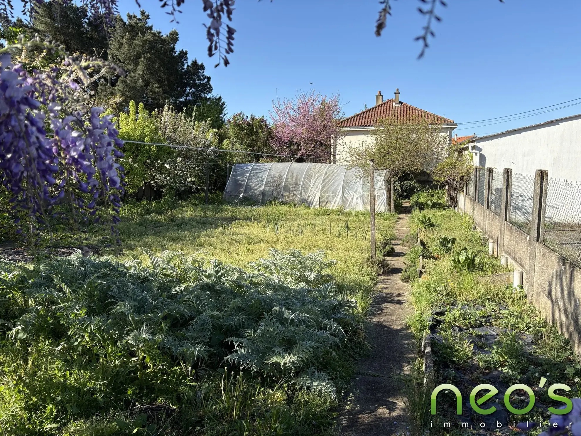 A vendre maison 95 m² avec terrain clos à Saint André de la Marche 
