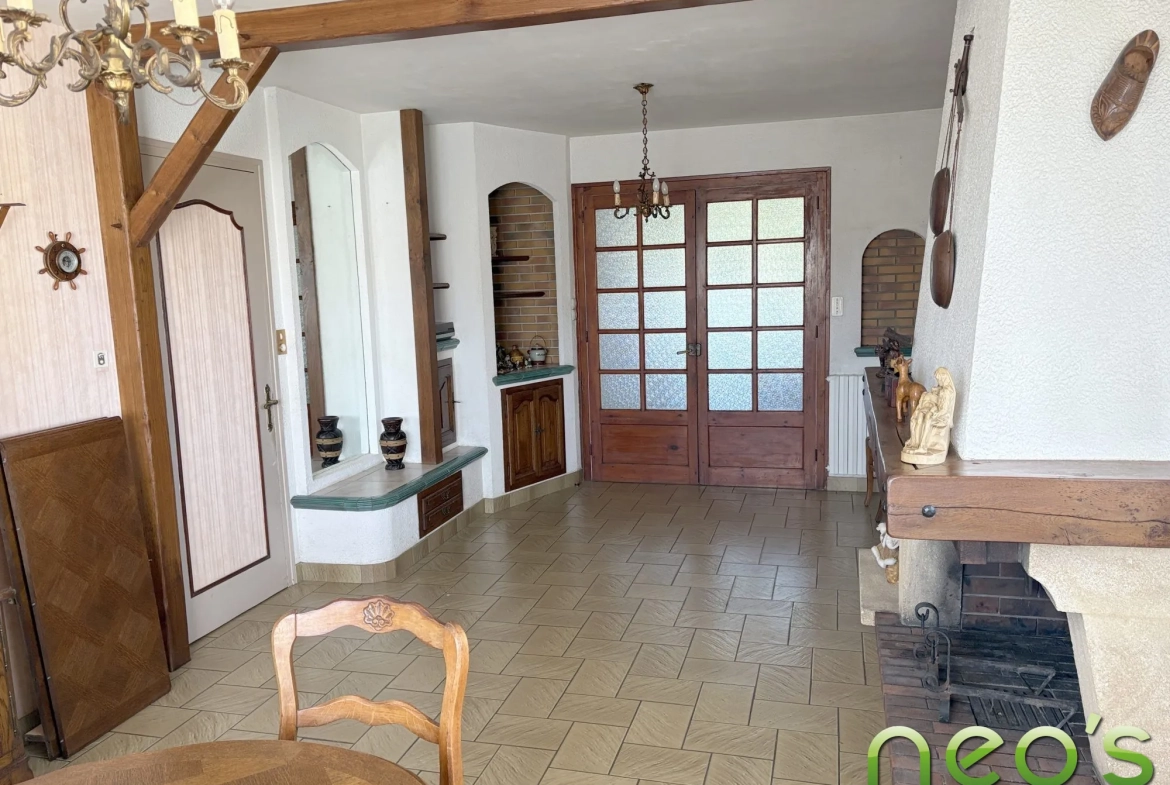 A vendre maison 95 m² avec terrain clos à Saint André de la Marche 