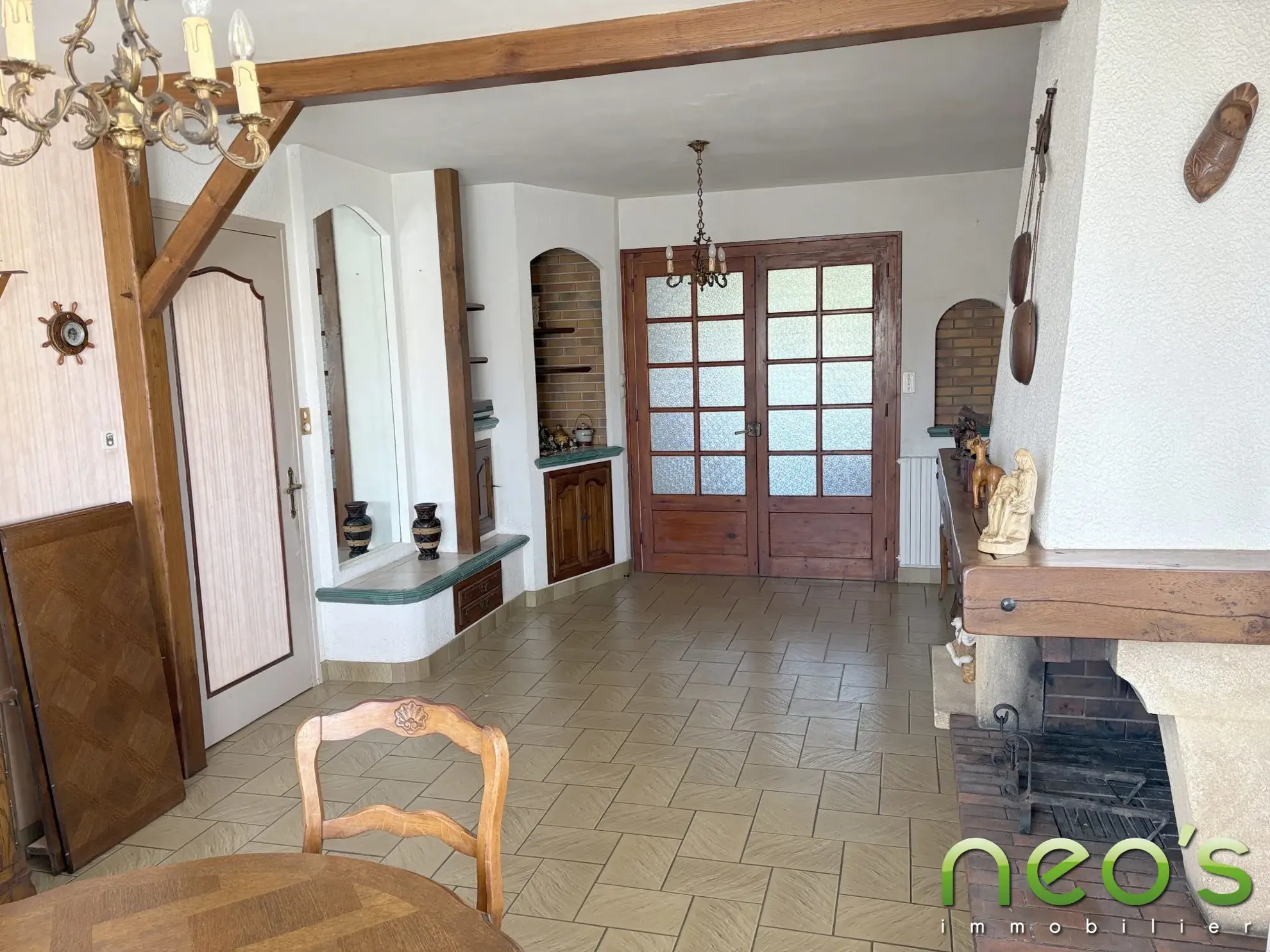 A vendre maison 95 m² avec terrain clos à Saint André de la Marche 