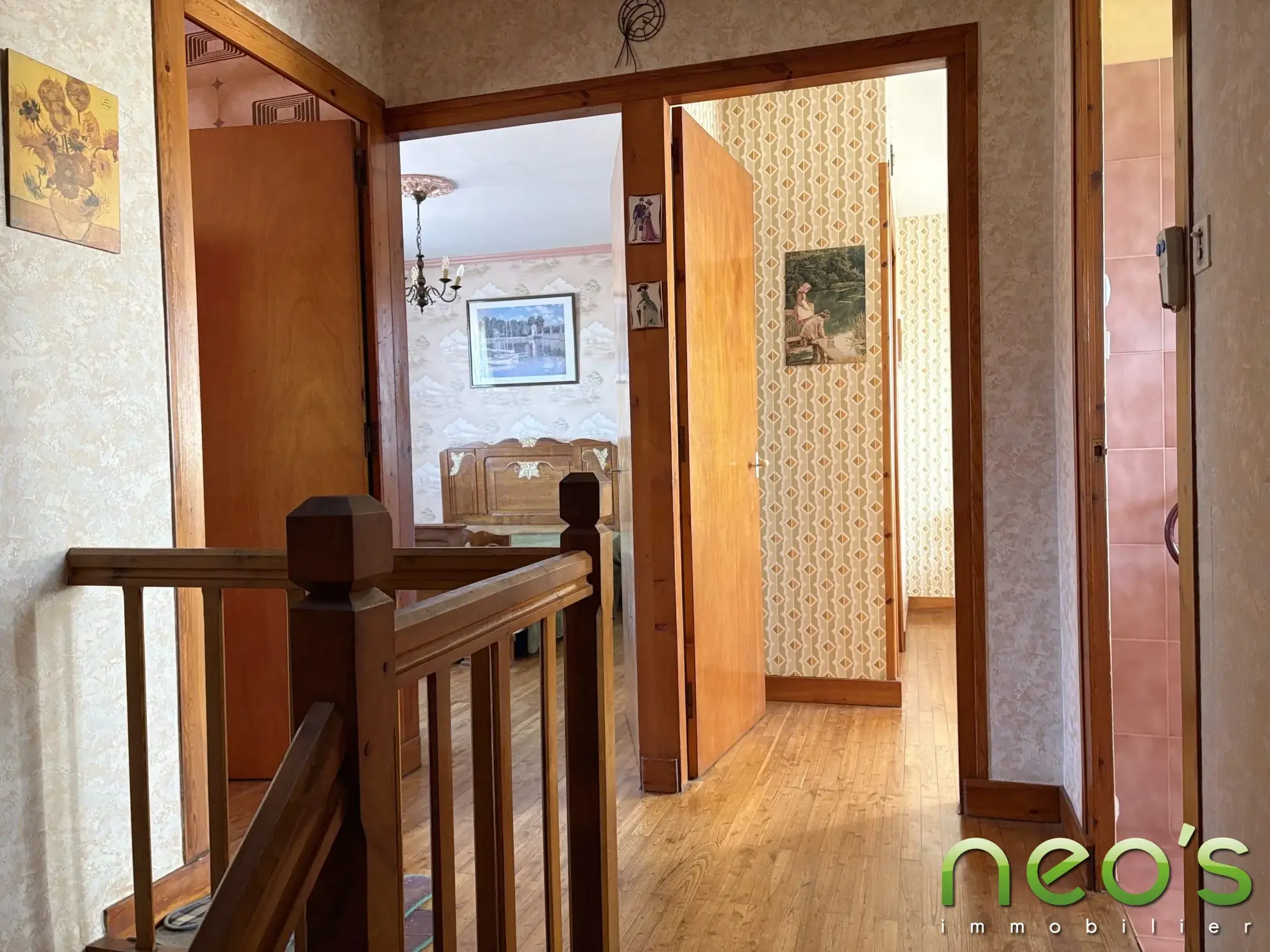 A vendre maison 95 m² avec terrain clos à Saint André de la Marche 