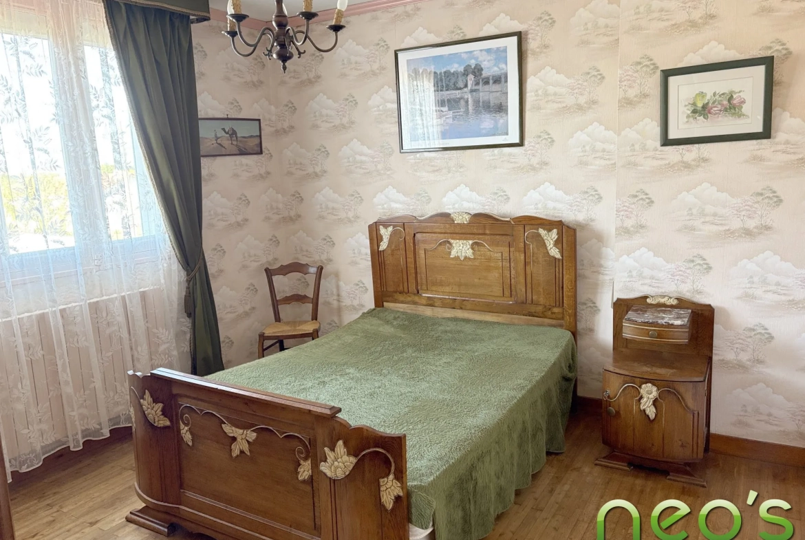 A vendre maison 95 m² avec terrain clos à Saint André de la Marche 