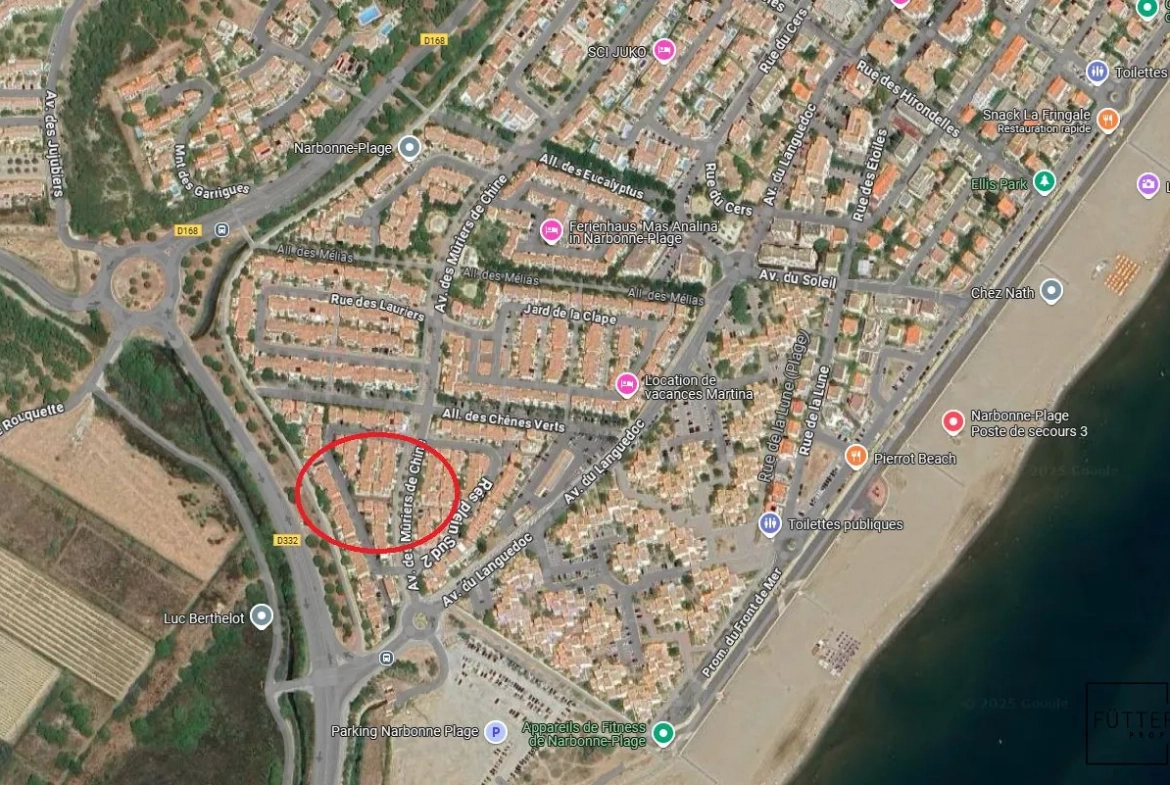 Garage à Narbonne-Plage à vendre - 17,78 m² avec accès facile 