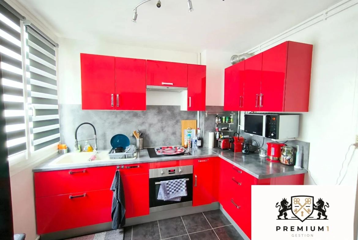 Appartement T3 lumineux à vendre à Franconville, 64 m² avec balcon et cave 