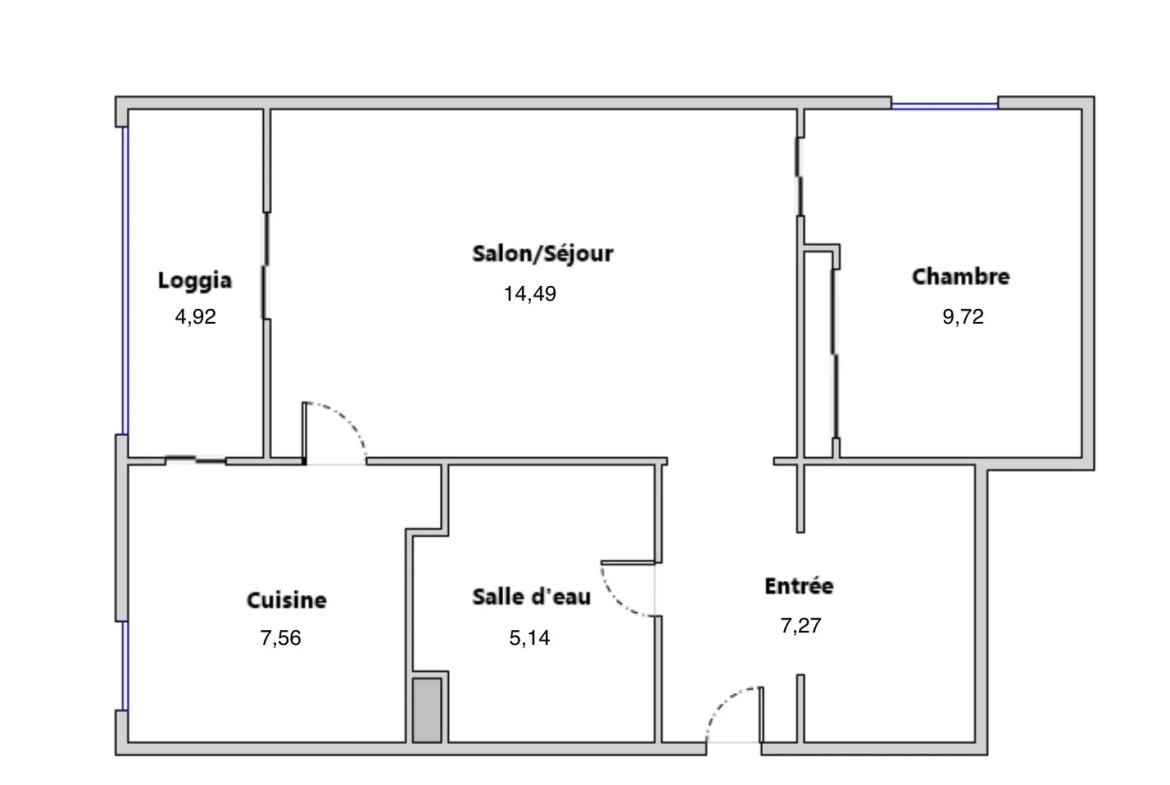 Bel appartement T2 à vendre à Lattes, calme et bien situé 