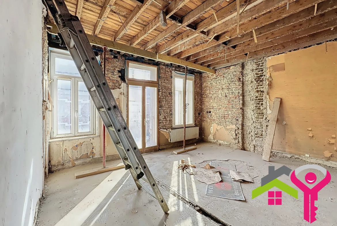 Maison à vendre à Anzin avec grand potentiel de rénovation 