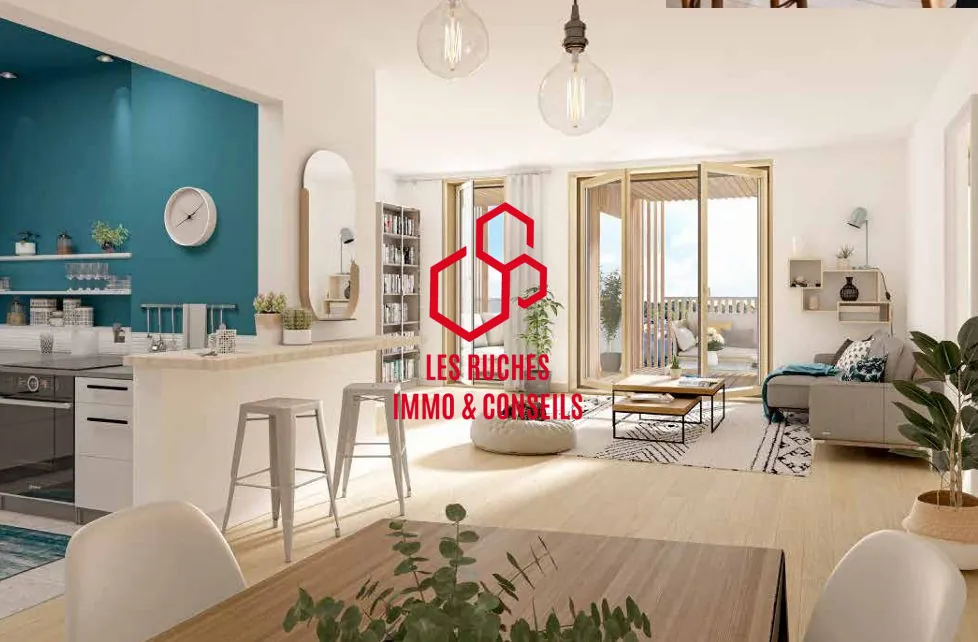 A vendre appartement T1 lumineux de 26,79 m² à Vigneux-sur-Seine 