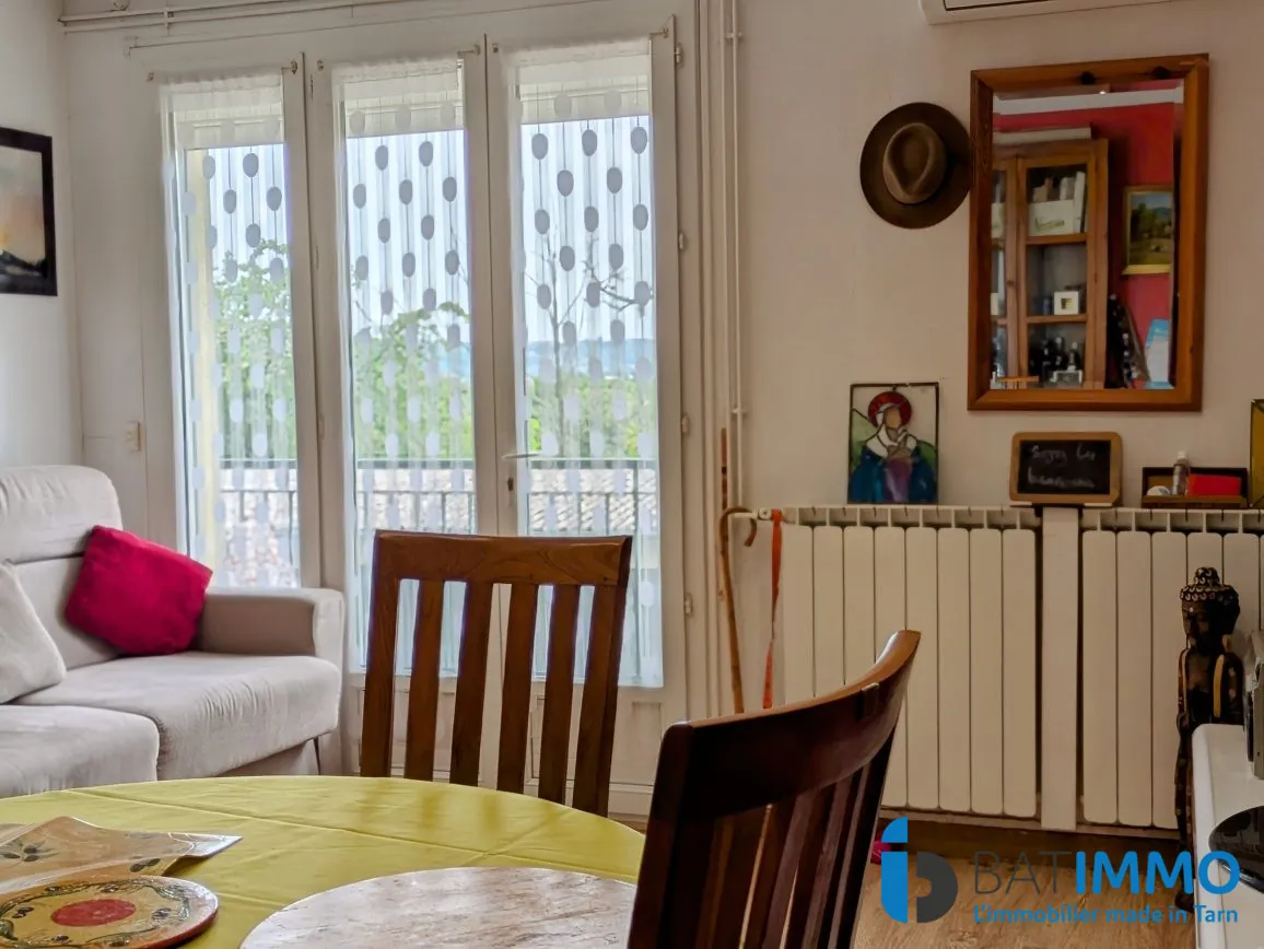 Appartement 2 pièces à Albi avec balcon et garage - Quartier Maladrerie 