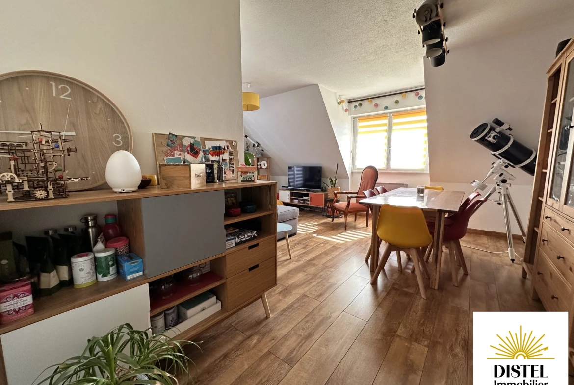 Bel appartement 3 pièces avec vue dégagée à Souffelweyersheim 