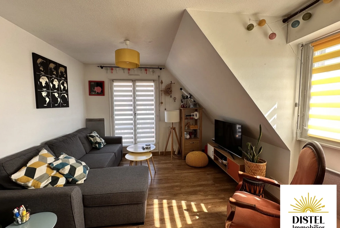 Bel appartement 3 pièces avec vue dégagée à Souffelweyersheim 
