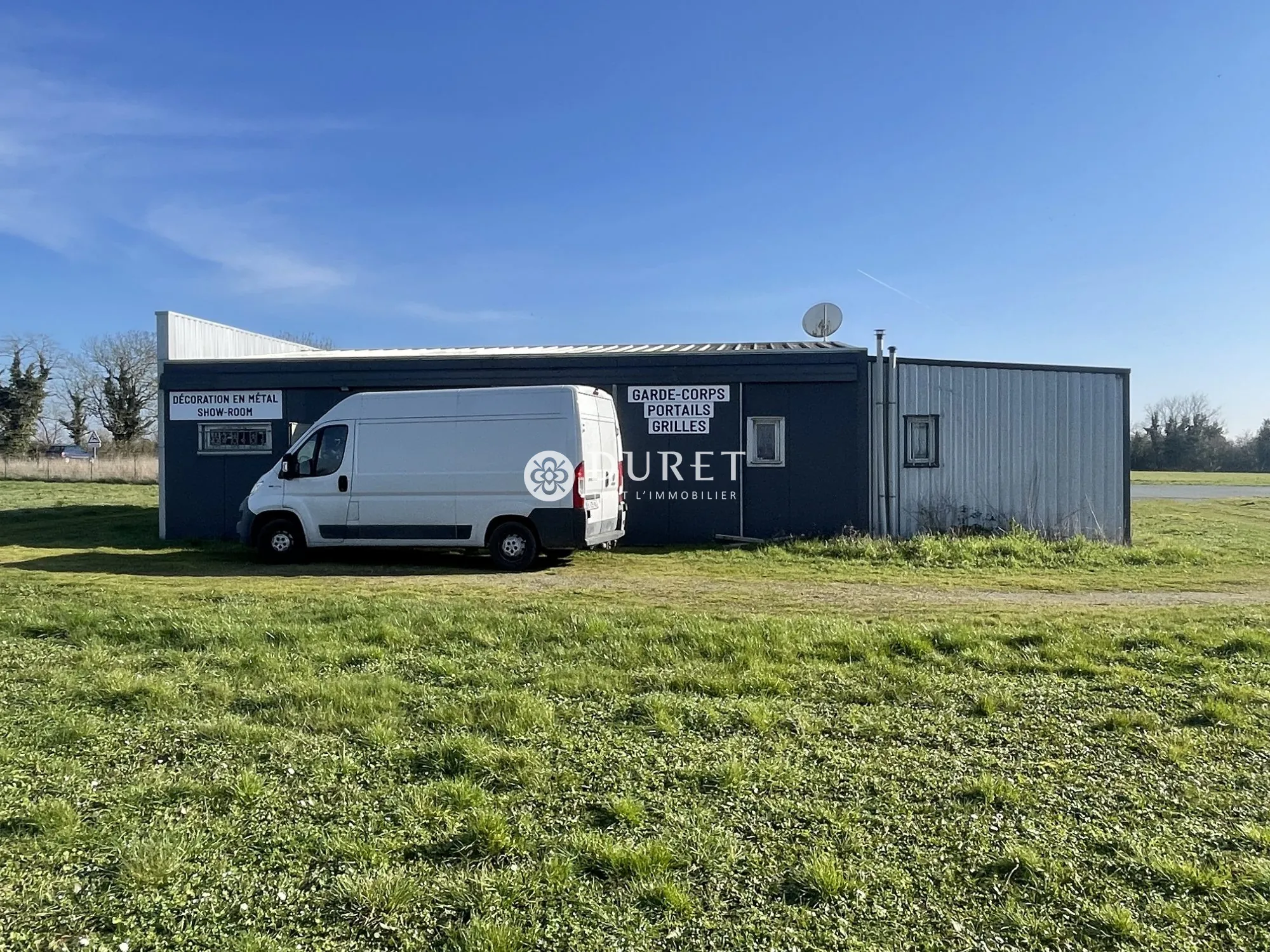 Local d'activité à vendre à Moreilles, proximité Luçon – 160 m² avec terrain de 1859 m² 
