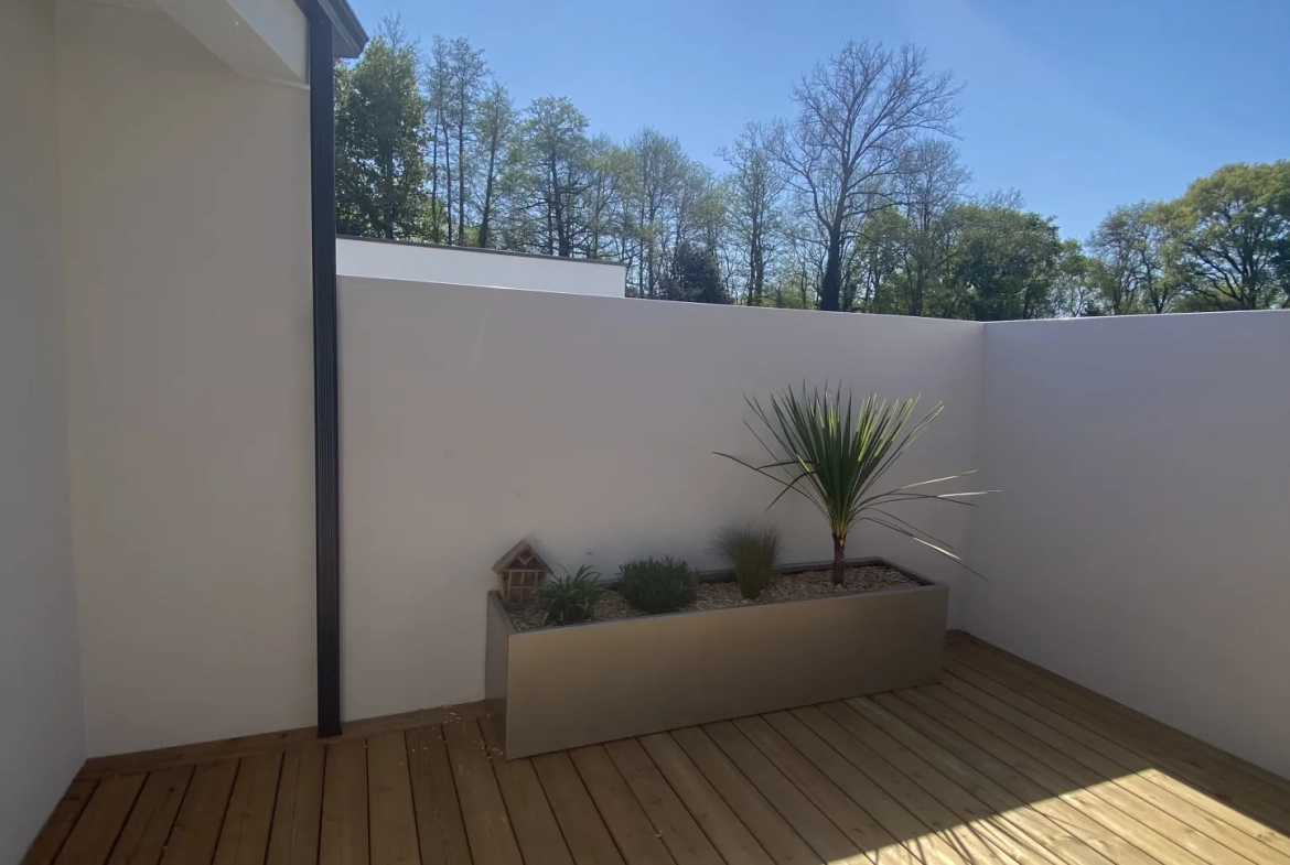 Maison neuve de plain-pied à Challans avec garage et 2 chambres 