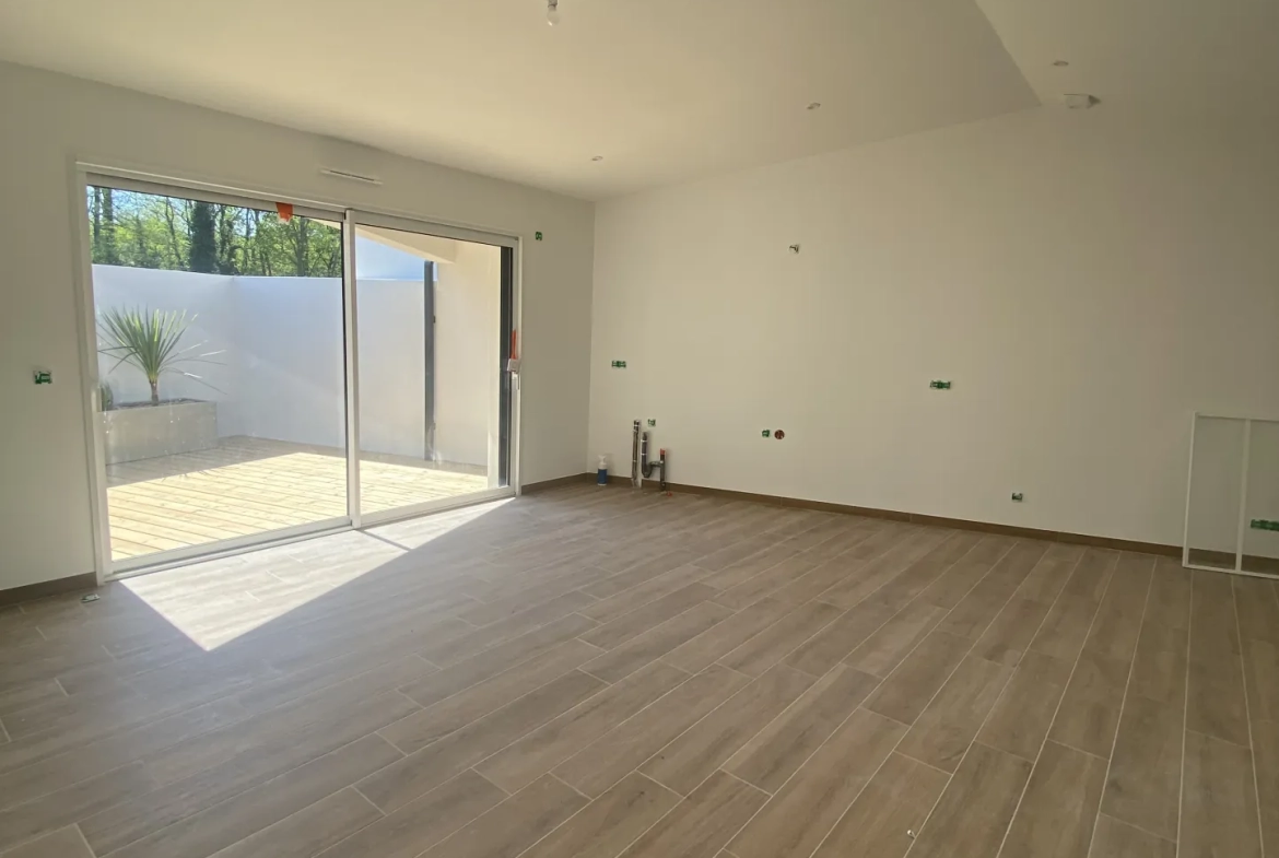 Maison neuve de plain-pied à Challans avec garage et 2 chambres 
