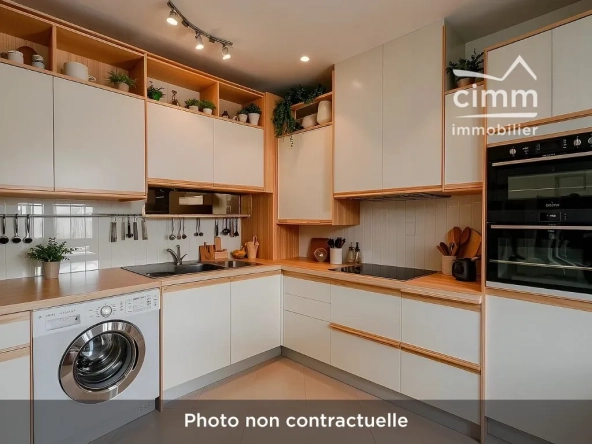 T2 lumineux de 45m² à Fontaine avec parking et cave, investissement ou résidence principale