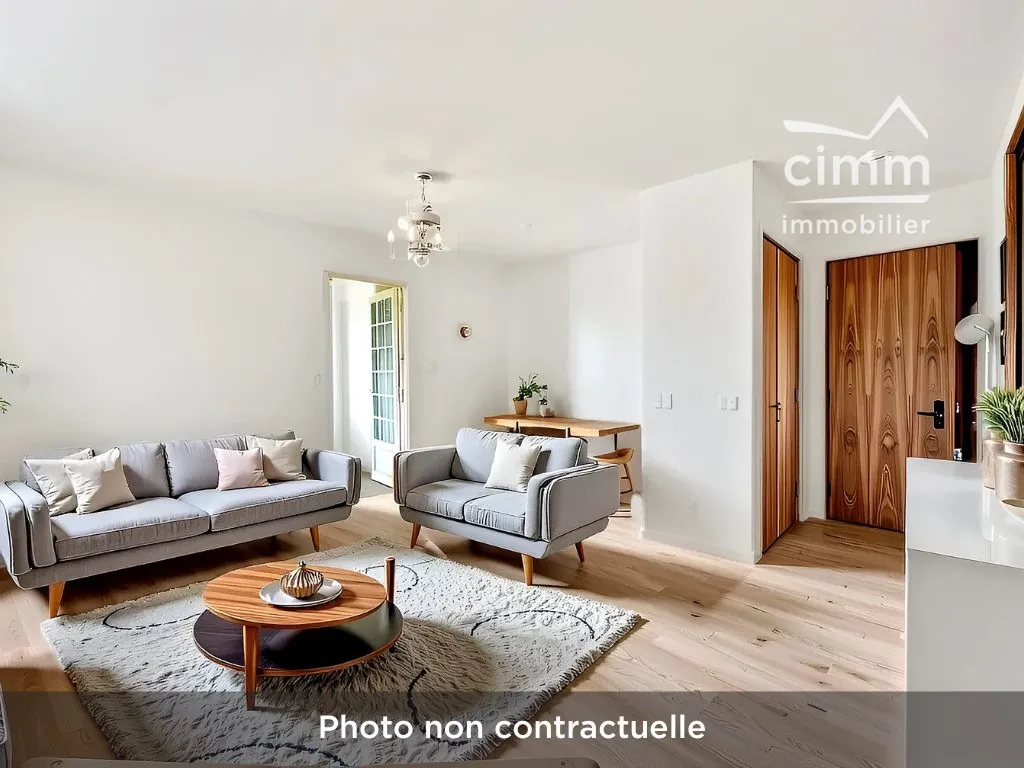 T2 lumineux de 45m² à Fontaine avec parking et cave, investissement ou résidence principale 