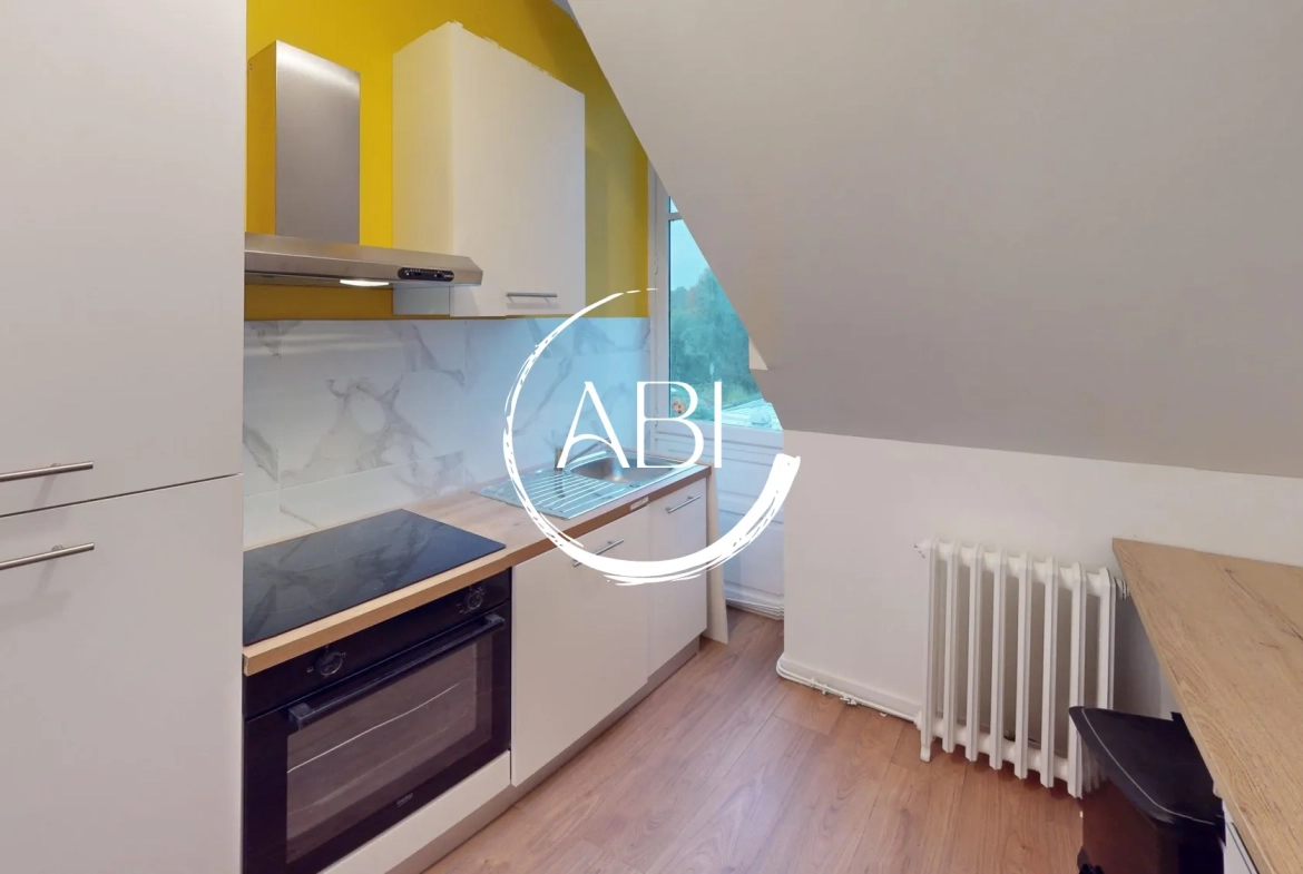 Appartement 2 pièces rénové de 39 m² à Bagnoles de l'Orne, résidence calme 