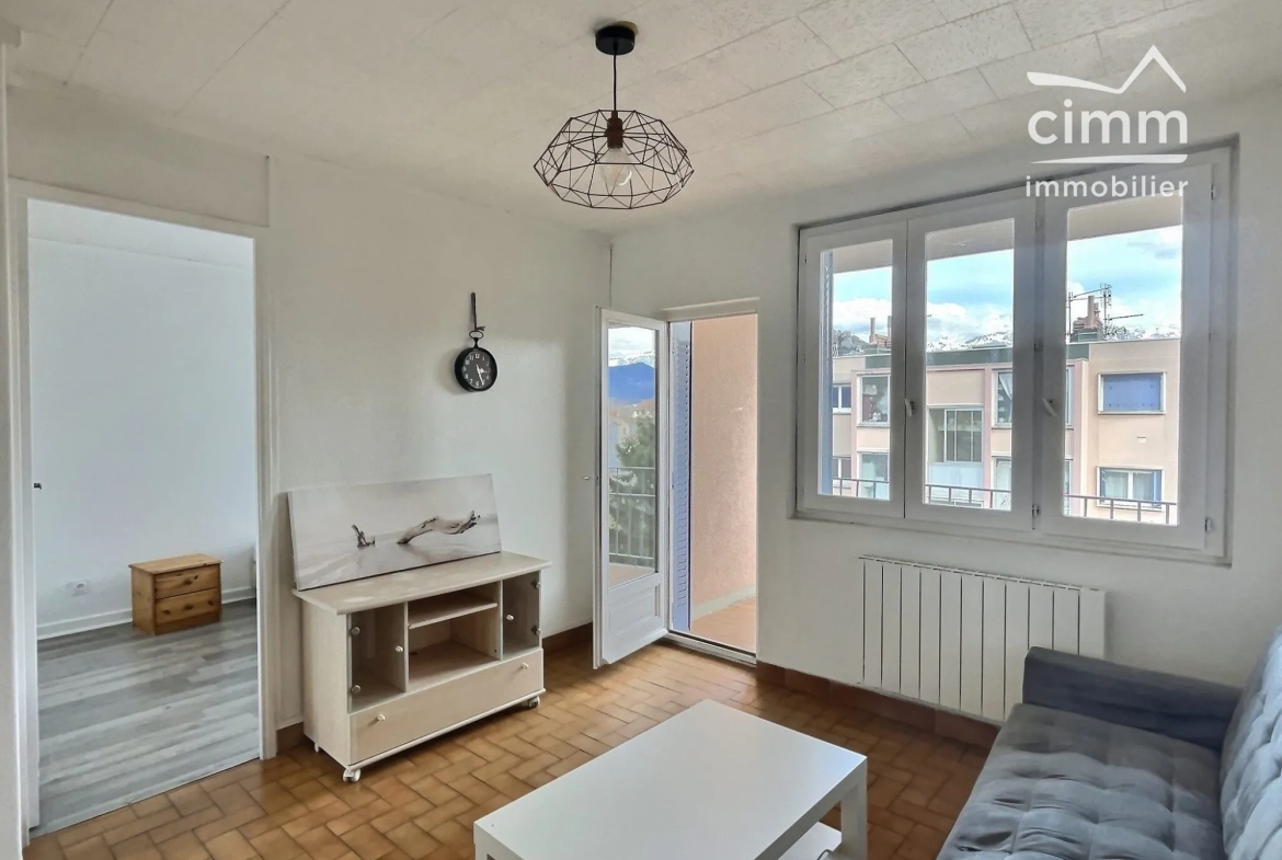 Achat Appartement 3 Pièces à Fontaine avec Vue sur Vercors et Belledonne 