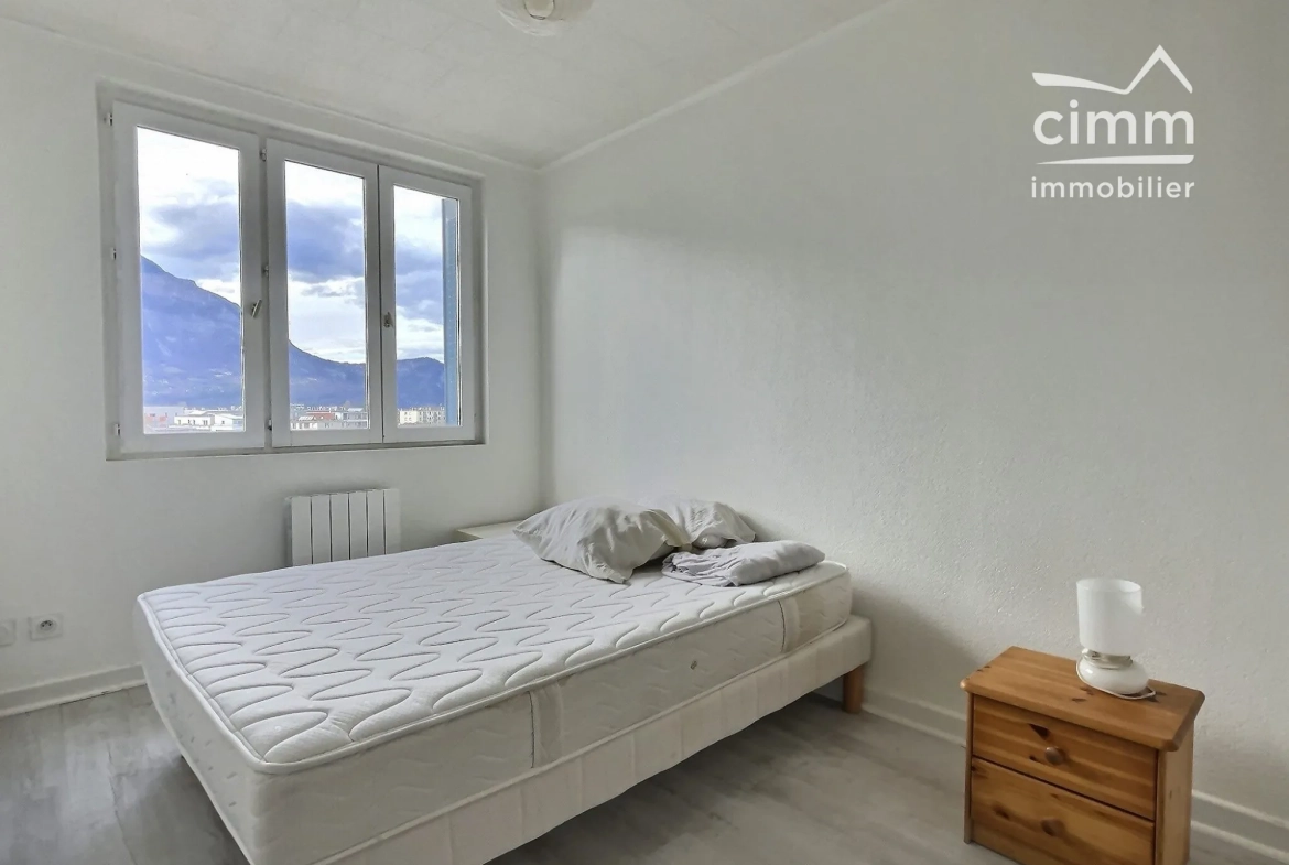 Achat Appartement 3 Pièces à Fontaine avec Vue sur Vercors et Belledonne 
