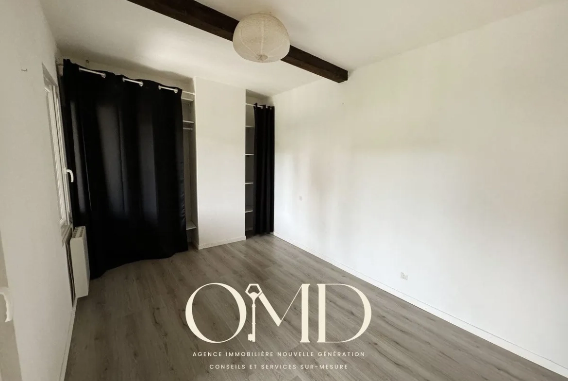 Maison mitoyenne à rénover de 91,18 m² à Marquefave – Proche commodités 